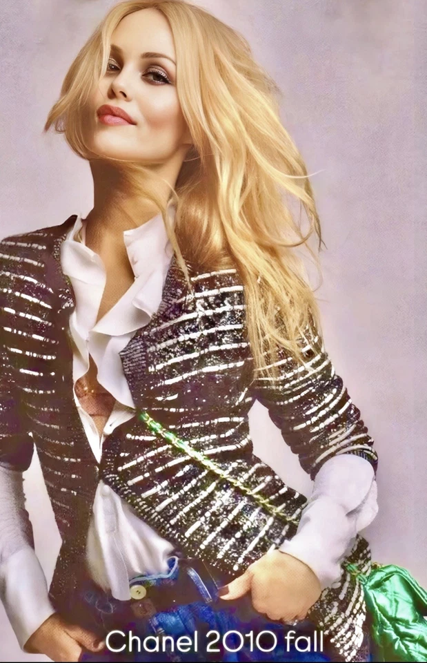 Vestido de fiesta Chanel Vintage 2010 negro blanco cristal 4K como nuevo 34 36 38 2 4 6 S M Foto 4 de 4