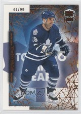 1999-00 Pacific Dynagon Ice Copper 61/99 Tie Domi #186 0a1