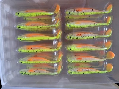 DAM Effzett Shadster Slim 65 - farbe Lemon Shinner 48Stück