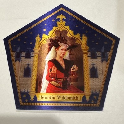 Wizarding World Of Harry Potter Universal Ignatia Wildsmith Chocolate Frog Card