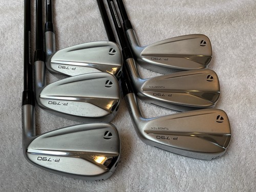Near Mint TaylorMade P790 2021 6-PW+AW Graphite Design Tour AD-65-II Regular - Picture 2 of 12