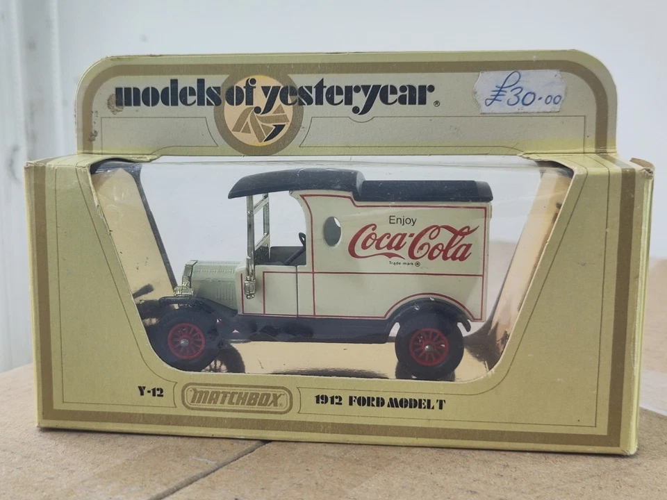 Auto d'epoca retrò Y12 1912 Ford Model T Coca-Cola, un tempo, Inghilterra, co... - Immagine 2 di 4
