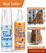 Professional Suede  Nubuck Cleaner and Protector Kit 2 x 6.76oz