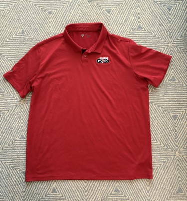 Levelwear Capital City Go-Go Polyester Polo Shirt - Red - XL (no tag)