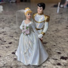 Disney Cenerentola e principe affascinante statuina / cake topper matrimonio altezza 5,5'