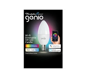 Mirabella Genio bougie intelligente 5W E14 Petite vis RGB+CCT Wi-Fi LED Ampoule
