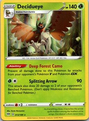 Decidueye 013/189 Darkness Ablaze Holo Rare