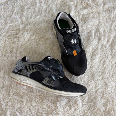 PUMA Disc Blaze Days Sneakers Mens 10 Black Athletic Running Training Shoes