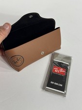 Ray Ban Eyeglasses Sunglasses Case With Cleaning Cloth RayBan Pouch