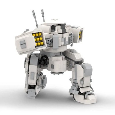 MOC UrbanMech Model Building Blocks BattleTech Robot Game Collection Bricks Toys