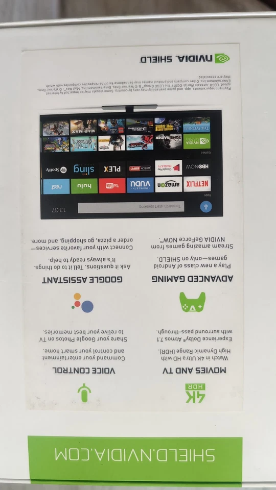 NVIDIA Shield 4K HDR Android Tv P2897 + Controller And Remote BRAND NEW Open Box - Image 4 of 4