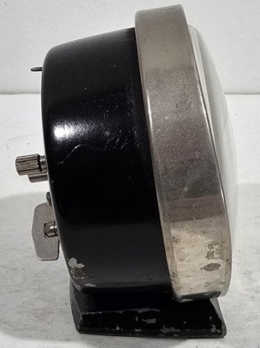 Vintage Westclox Baby Ben 53632 schwarz Metall Aufziehwecker zur Reparatur wie abgebildet - Bild 2 von 9
