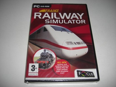 TRAINZ RAILWAY SIMULATOR PC CD Rom FO - NEU & VERSIEGELT - SCHNELLER VERSAND