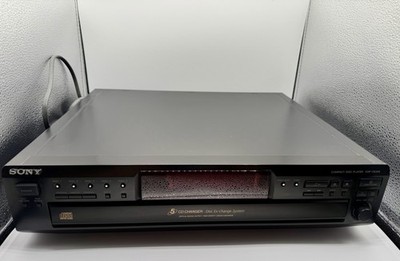 Vintage Sony CDP-CE245 5-Disc Changer CD Player Carousel Exchange System
