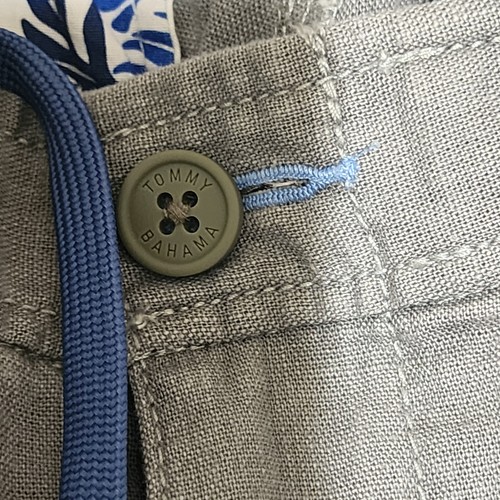 Short homme Tommy Bahama neuf en lin In Paradise Cargo 9 pouces à l'ombre taille S - Photo 7/14