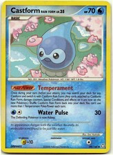 Castform Rain Form Uncommon Legends Awakened LA Water Normal 49/146  HP on eBay