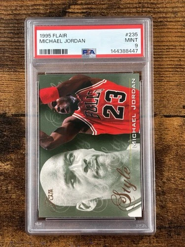 ​Michael Jordan 1995 Flair Style Card #235 PSA 9 MINT Chicago Bulls