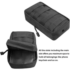 Tactical Molle Pouch Compact Utility Admin EDC Gear Utility Pouch Waist Bag Pack
