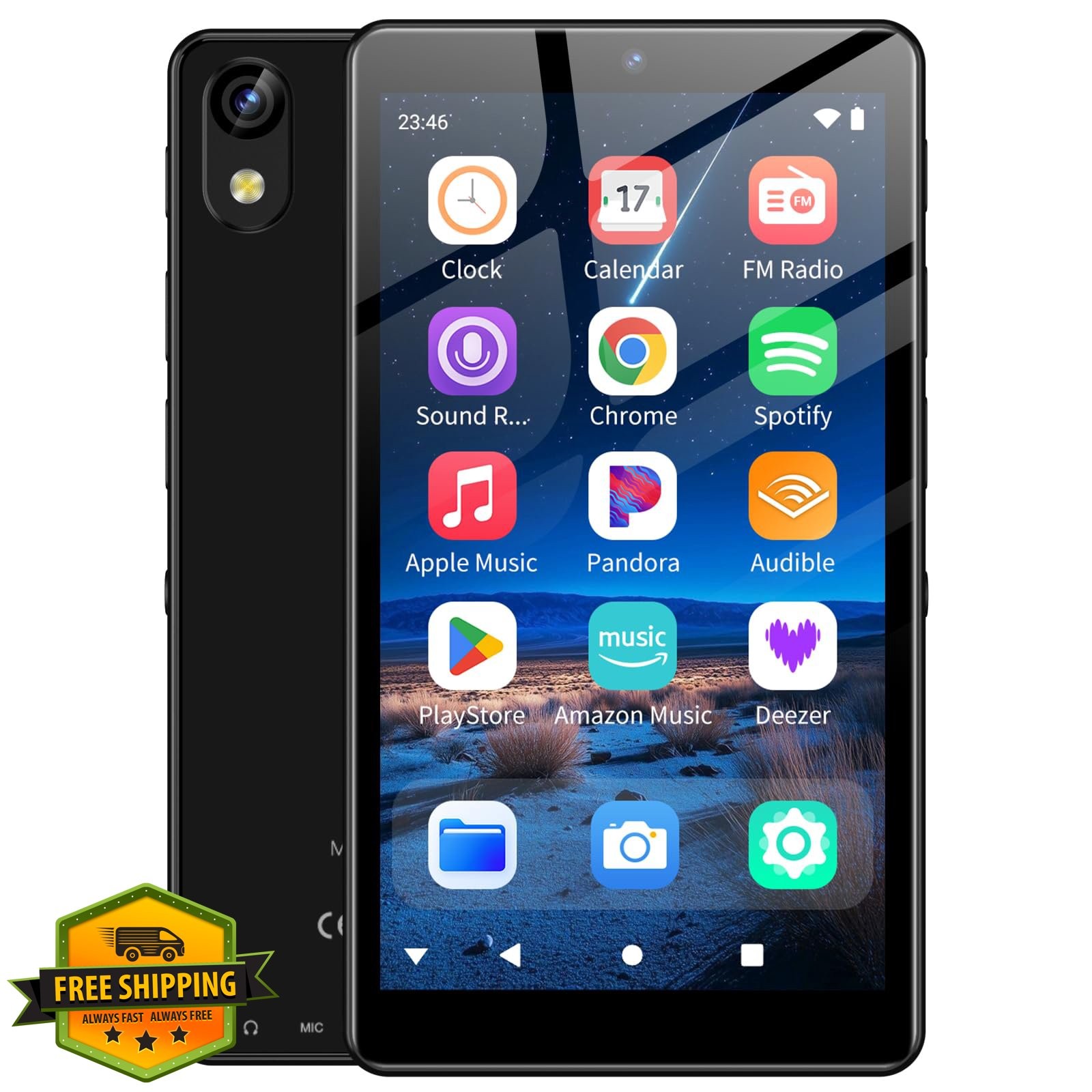 4.02" Hd, Wifi, Bluetooth, Android 13, Touch Screen