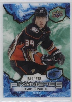 2021-22 Upper Deck Ice Ice Premieres Green 644/799 Jamie Drysdale #244 0i6
