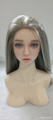 Realistic Sex Doll Head Silicone Mobile Jaw Real Oral Sex for Men  Masturbator