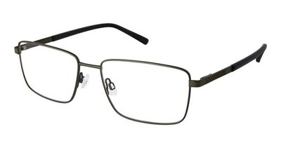 NEW Superflex SF-650 Eyeglasses KHAKI BLACK 100% AUTHENTIC