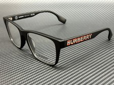 BURBERRY BE2393D 3464 Matte Black Men's 55 mm Eyeglasses