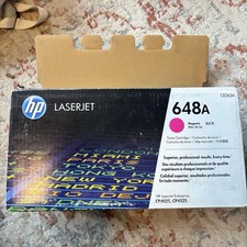GENUINE HP CE263A 648A MAGENTA TONER CART FOR CP4025,CP 4525 DAMAGED BOX