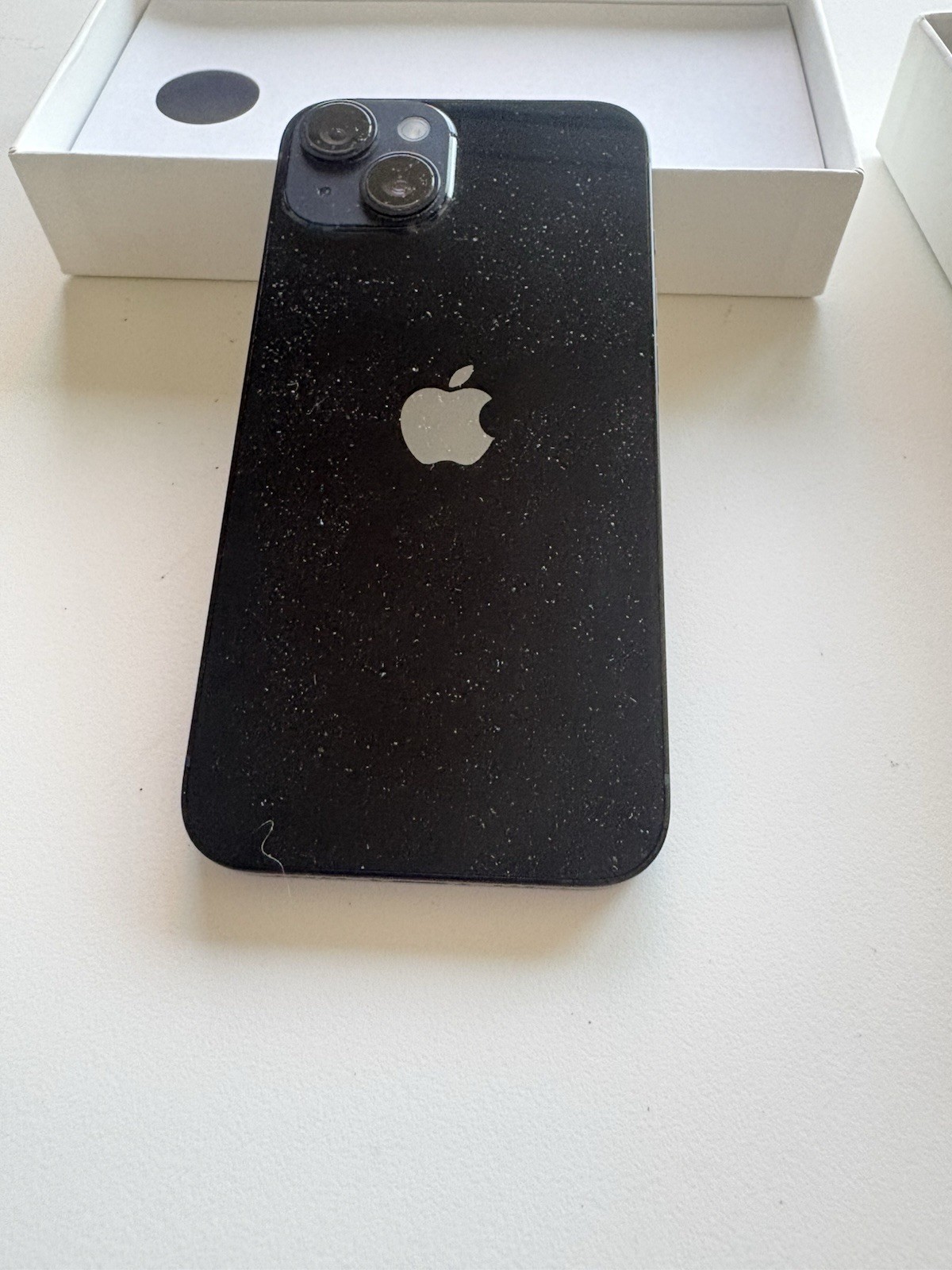Apple iPhone Nero smartphone stile classico con doppia fotocamera posteriore