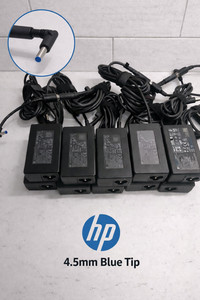 Restposten 10 Original HP 65W mit Blue Tip Laptop "Adapter" Ladegerät 19,5V