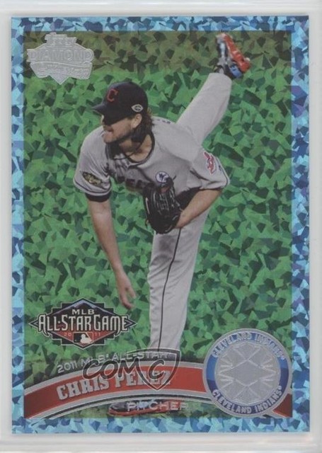 2011 Topps Update All-Star Hope Diamond Anniversary 57/60 Chris Perez #US113 8u9