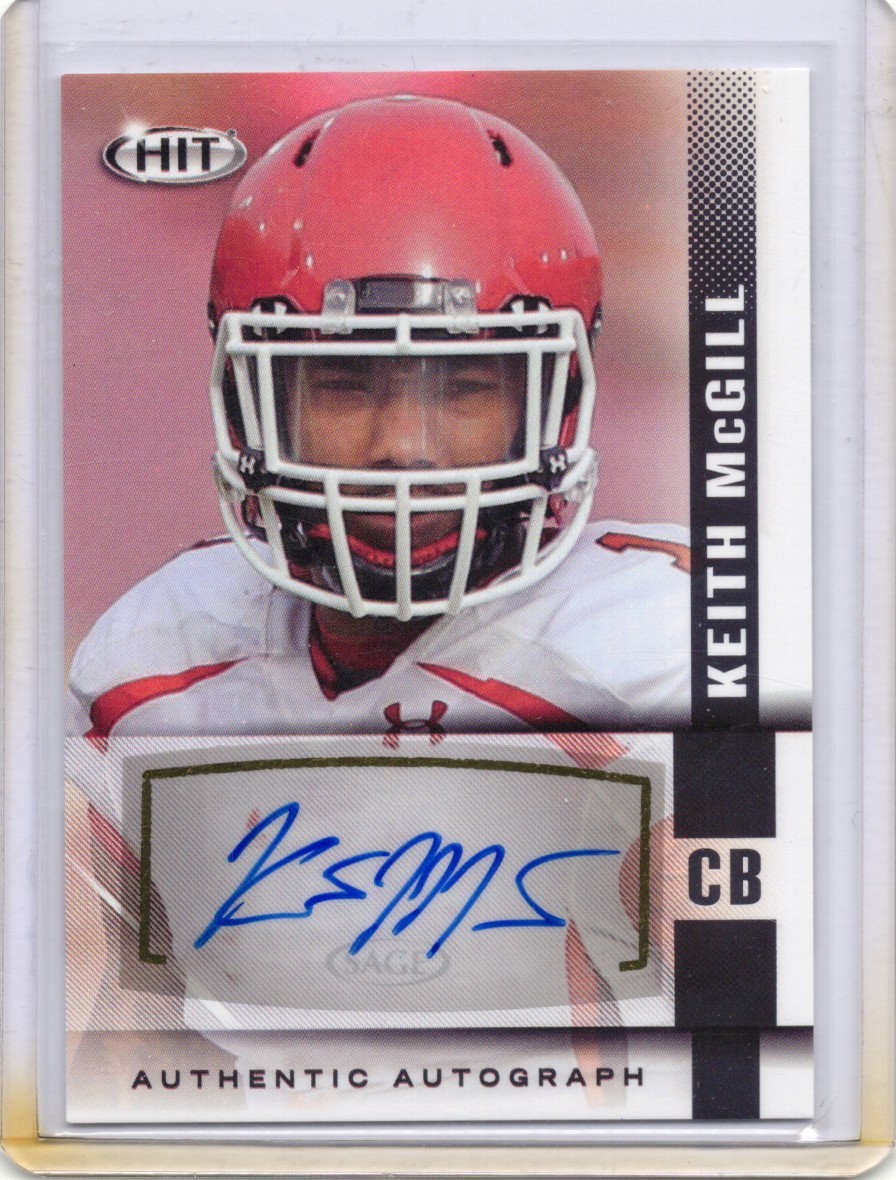Keith McGill Sage Hit Autograph #A119 Base