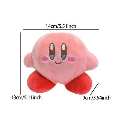 Kriby Super Smash Bros Super Mario Bros Plush Toy Stuffed Animal Soft Figure 6''