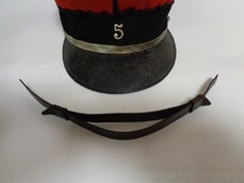Jugulaire cuir pour képi troupe Mle. 1884 WW1 . 14/18 (repro.)