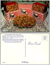 Claxton GA Fruit Cake Postcard