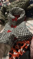 Blueberi Boulevard Girls 3T Houndstooth Jacket Red Bows Coat