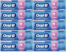 Oral-B Pro Expert Sensitive Toothpaste 75ml 10 Pack 24hr Protection 34.65 per litre