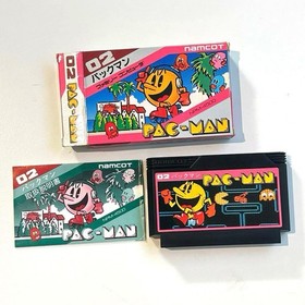 Pac-Man Famicom/FamiSoft Game, Good Condition, Collection Item
