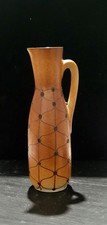 Vase mit berühmtem Dekor VEB Lausitzer Keramik vorm Piesche u Reif 60er Jahre 