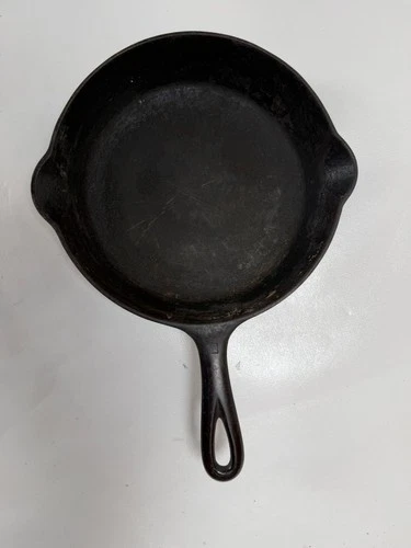 Griswold Vintage Cast Iron Skillet No 5 Large Block Logo LBL 724 Erie PA