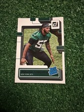 Jermaine Johnson II 2022 Donruss Rated Rookie RC #358 NEW York Jets AP1