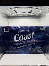 Coast  Classic Original Scent Refreshing Deodorant Soap 16 Bar 4oz Antibacterial