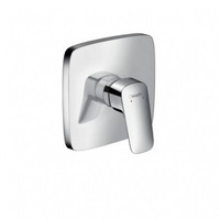 Hansgrohe Logis Brausenmischer Unterputz Fertigset Verchromt 71605000