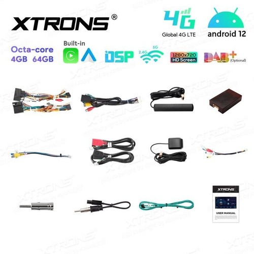AUTORADIO ANDROID 12 4/64 PER MERCEDES CLASSE A B SPRINTER VIANO VITO W245 W169 - Foto 11 di 11