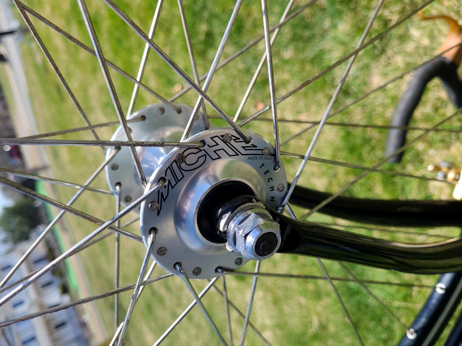 Harry Havnoonian Track Fixed Gear Bike / GREAT SHAPE / Miche parts / 58cm Frame