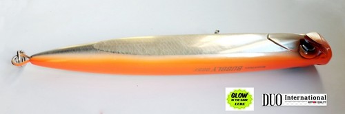 DUO Rough Trail Bubbly 225F Popper Gros Gibier Pêche Leurre, Thon, Gt, Trevally - Photo 8/17