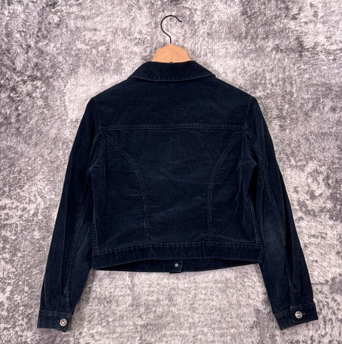 Vintage 70s Miss Levis Jacket XS Womens Blue Corduroy Retro - Picture 3 of 8