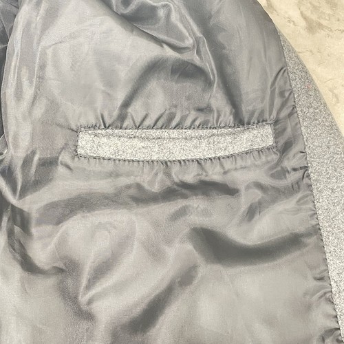 Arizona Jeans Letterman Jacket Mens XXL Varsity Poly/Wool Blend Gray White Vtg - Picture 13 of 24
