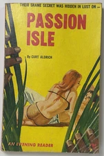 PASSION ISLE Curt Aldrich (Greenleaf) Vintage Sleaze Smut Paperback GGA RARE