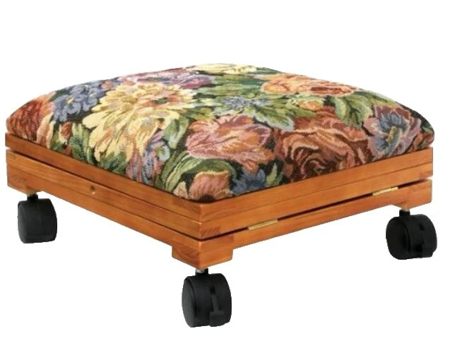 Tapestry Multicolor Ottomans, Footstools & Poufs
